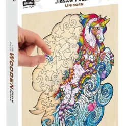 Wooden Jigsaw - 129 Piece Unicorn