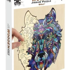 Wooden Jigsaw - 132 Piece Wolf