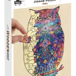 Wooden Jigsaw - 130 Piece Owl