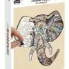 Wooden Jigsaw - 137 Piece Elephant