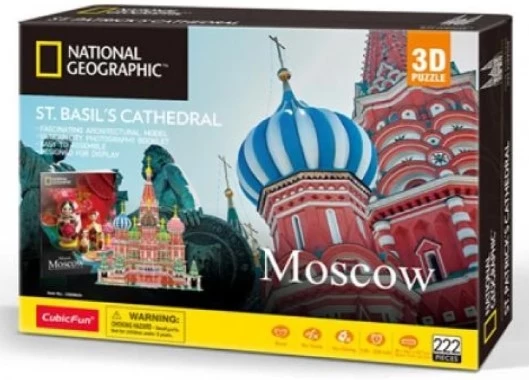 Cubic 3D - National Geographic - St Basil's Cathedral Moscow 3 Cubic 3D - National Geographic - St Basil's Cathedral Moscow