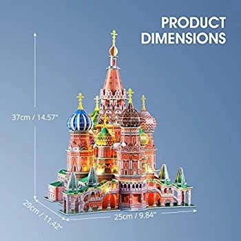 Cubic 3D - National Geographic - St Basil's Cathedral Moscow 4 Cubic 3D - National Geographic - St Basil's Cathedral Moscow - Image 2