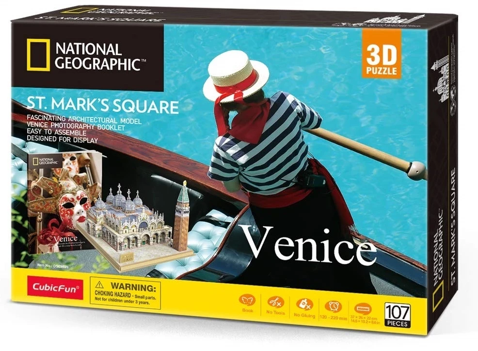 Cubic 3D - National Geographic - St Mark's Sq Venice 3 Cubic 3D - National Geographic - St Mark's Sq Venice