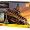 Cubic 3D - National Geographic - Eiffel Tower Paris 2 Cubic 3D - National Geographic - Eiffel Tower Paris -Toy Shop 8053