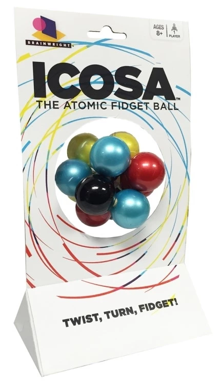 Icosa - Atomic Fidget Ball 3 Icosa - Atomic Fidget Ball