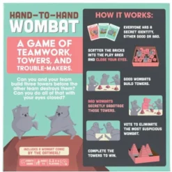 Hand To Hand Wombat -Toy Shop 8926