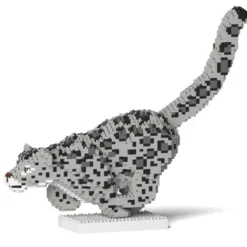 Jekca Sculpture - Snow Leopard