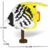 Jekca Sculpture - Threadfin Butterfly Fish -Toy Shop 9521