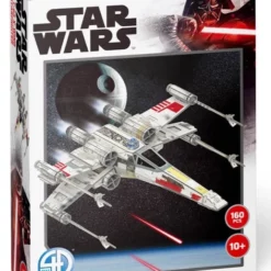 Cubic 4D Paper Model Kit - Star Wars X-Wing Starfighter T-65