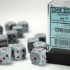 CHESSEX DICE - 16MM D6 (12) SPECKLED AIR